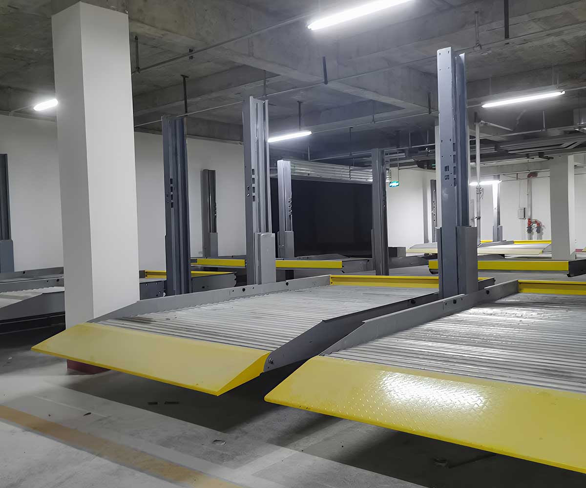 三层立体车库降低建设成本的探索与实践